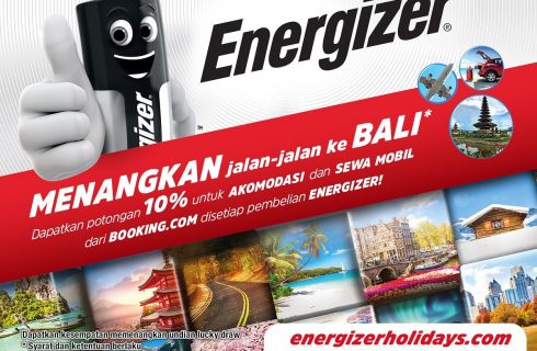 Undian Energizer Berhadiah Trip Ke Bali