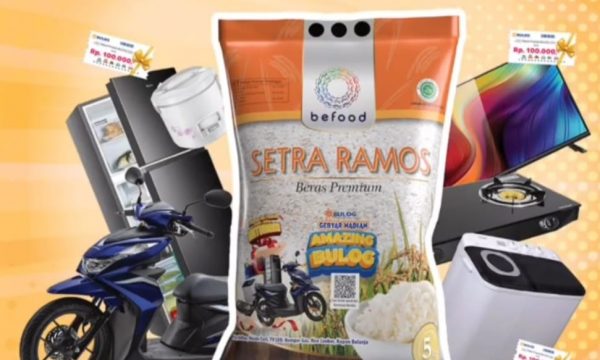 Beras Befood Sentra Ramos Berhadiah Motor